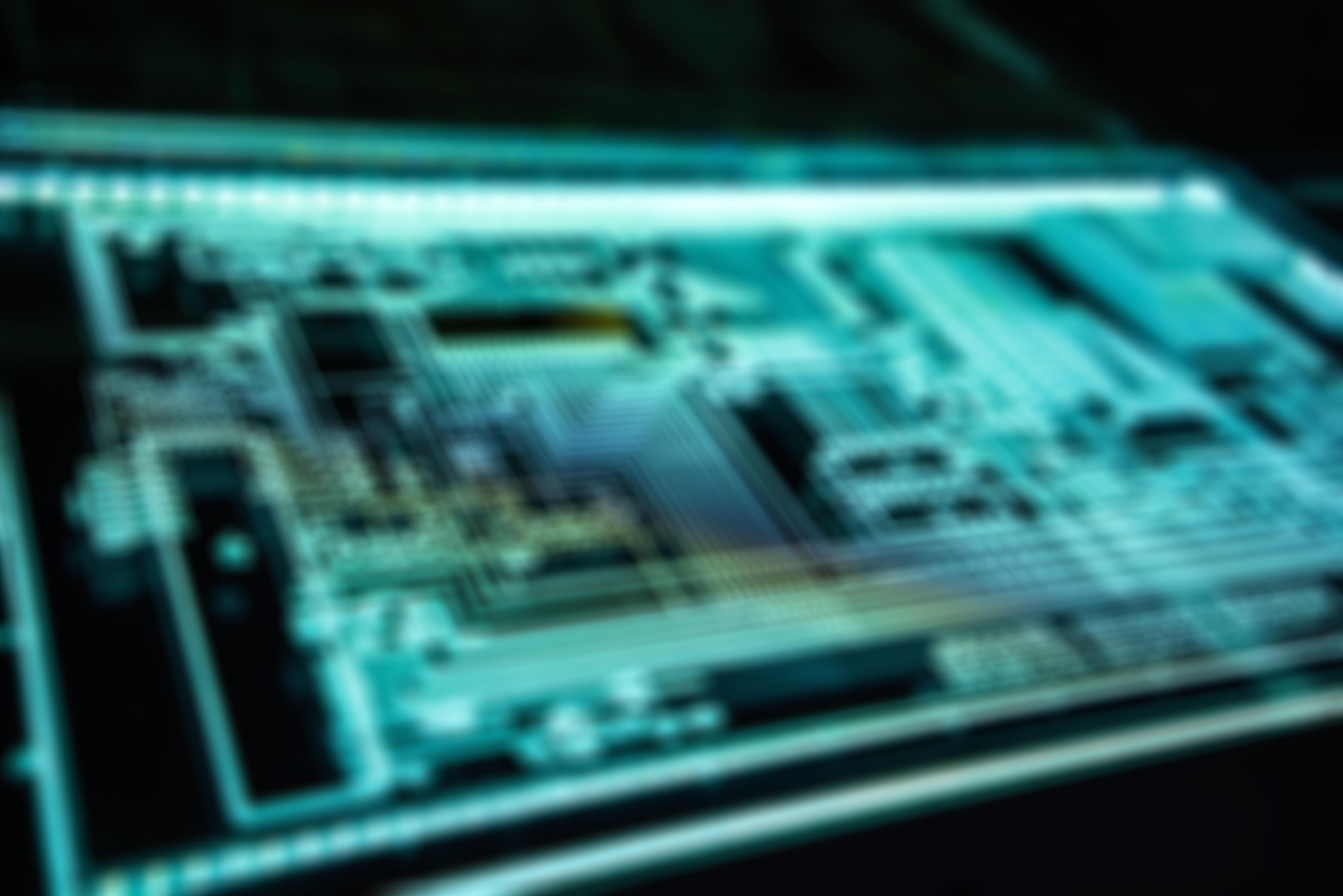 Microcontroller board with electronic circuits